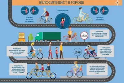 ПДД велосипеда - правила велоезды, штрафы, знаки