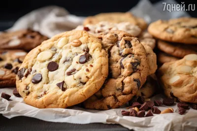 Рецепт печенья с шоколадом