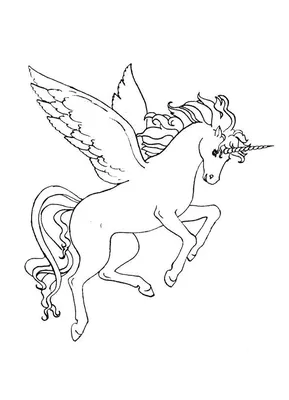 unicorn horse pegasus wallpaper Stock Illustration | Adobe Stock