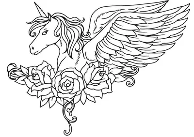 Unicorn Pegasus - 3D Model Animated - PixelBoom