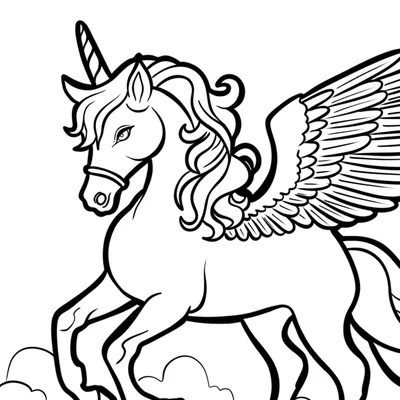 Free 3D file Unicorn/ Pegasus Toy 🦄・3D printing idea to download・Cults