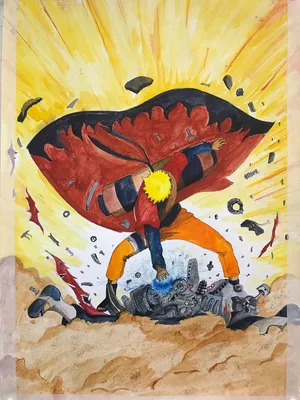 Рисунок Карающего Пейна на сайте про Шинра Тенсей