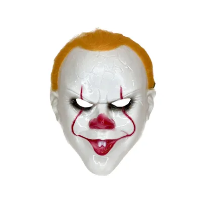 Маска карнавальная Злой Клоун Пеннивайз Halloween - цена, фото,  характеристики