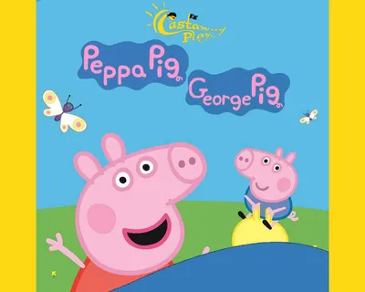 George Pig Wallpaper 4K, Peppa Pig, TV show, Cartoon