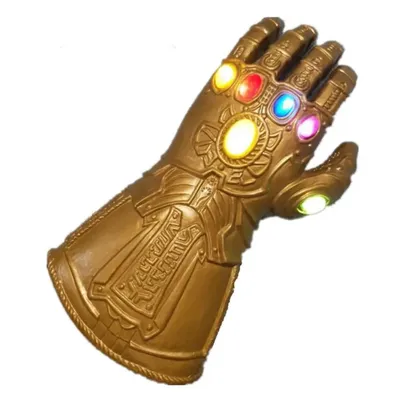 Светодиодная перчатка серии Мстители, 4 цвета | AliExpress