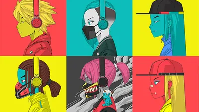 Аниме персонажи для срисовки легкие - 94 фото