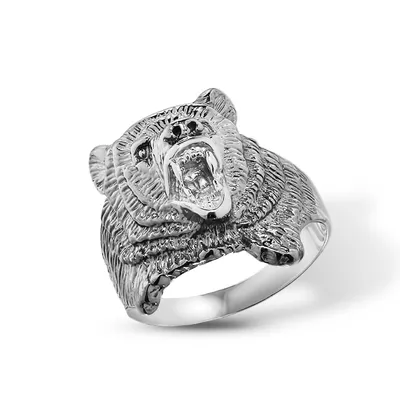 Кольцо-перстень с изумрудным камнем от MENDEL за 9 600 рублей (цвет:  серебряный, артикул: 00042-5) - купить в интернет-магазине VipAvenue