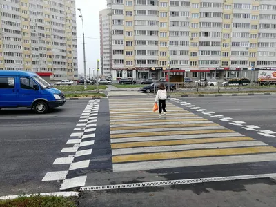 Дорожный знак Пешеходный переход» от компании производителя - Лантана.