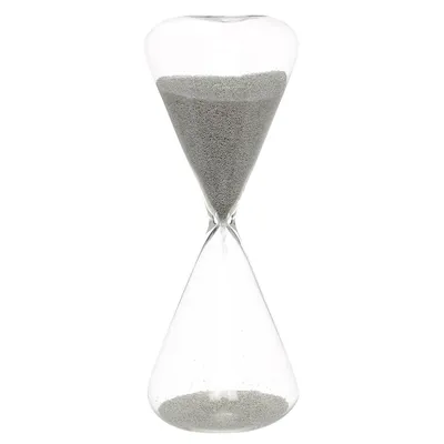 Песочные часы из посеребренного стекла — купить по цене 1827.0 руб в Казани  | фото, описание, отзывы, артикул 73770-TAN | Интернет-магазин INMYROOM