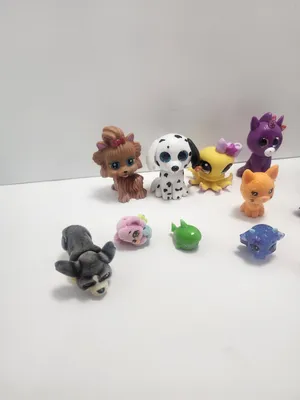 July Pet Shop|littlest Pet Shop Action Figures - Collectible Pvc Models For  Ages 3+