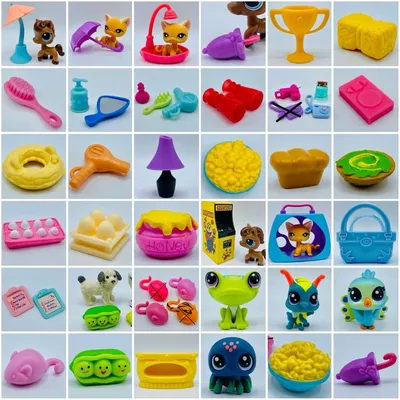 Lps игрушки, littlest pet shop лпс пэт шоп стоячки, кошки, аксессуары: 150  грн. - Коллекционирование Одесса на Olx