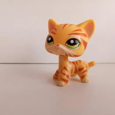 Игрушка 'Петшоп из мешка - рыжая Кошка, стоящая на четырех лапах', серия 5,  Littlest Pet Shop, Hasbro [37096-2433] отзывы