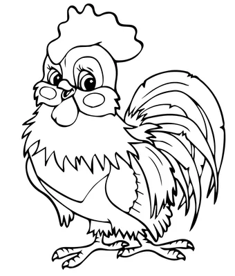 Рисунок ПЕТУХ / Как нарисовать ПЕТУХА / Урок рисования для начинающих /  Learn to draw an rooster - YouTube