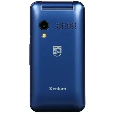 Мобильный телефон Philips Xenium E255 Dual sim Blue: купить по цене 1 990  рублей в интернет магазине МТС