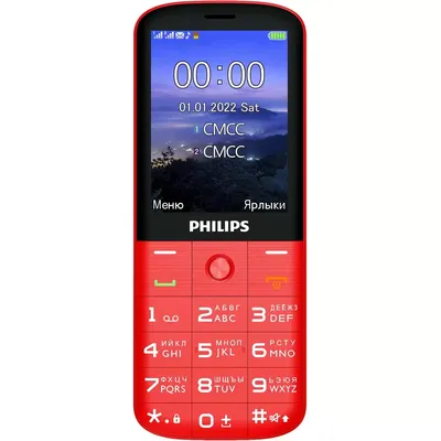 Мобильный телефон Philips Xenium E227 R - отзывы покупателей на  маркетплейсе Мегамаркет | Артикул: 100032177633
