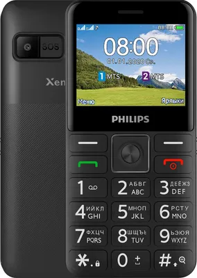 Новинка! Телефон Philips Xenium Е218 | Новости DNS | ID0000201