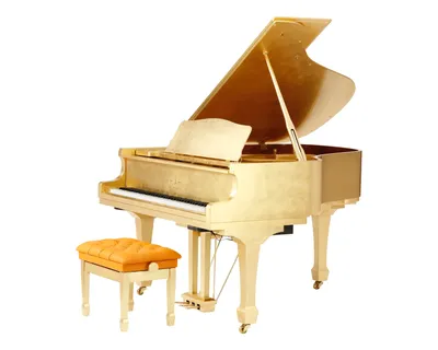 24K Gold Leaf Piano for Sale | Luxury Pianos Inc.