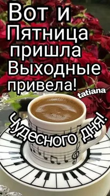 Доброе утро! Успели моргнуть!? А вот и пятница пришла, сбылась  распространённая мечта рабочего населения.😉.. | ВКонтакте