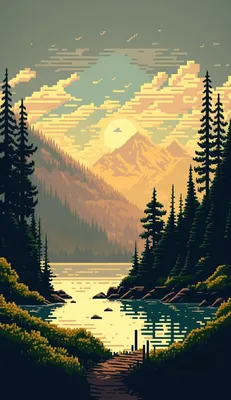 ✦ 𝘗𝘪𝘹𝘦𝘭 𝘈𝘳𝘵 𝘓𝘢𝘬𝘦 𝘔𝘰𝘣𝘪𝘭𝘦 𝘗𝘩𝘰𝘯𝘦 𝘞𝘢𝘭𝘭𝘱𝘢𝘱𝘦𝘳 ✦ | Pixel  art landscape, Pixel art background, Landscape wallpaper