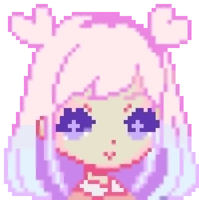 Vector Pixel Art Anime Girl Stock Vector - Illustration of happy, rabbit:  118214217