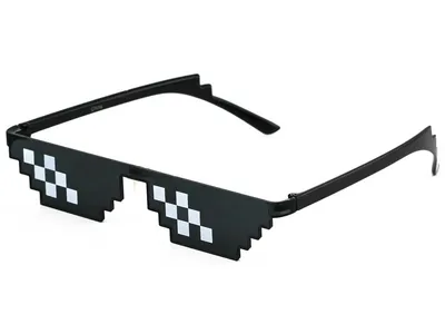 Пиксельные очки с Майнкрафта Nishtyaki купить по низким ценам в  интернет-магазине Uzum (580300)
