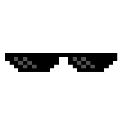LuckyAni Карнавальные очки / Пиксельные очки