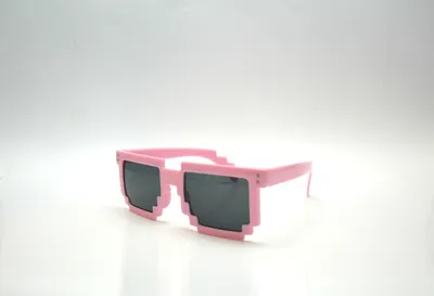 Пиксельные очки Майнкрафт для взрослых купить оптом недорого