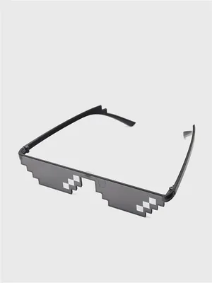 Пиксельные очки 8 бит купить оптом по низкой цене