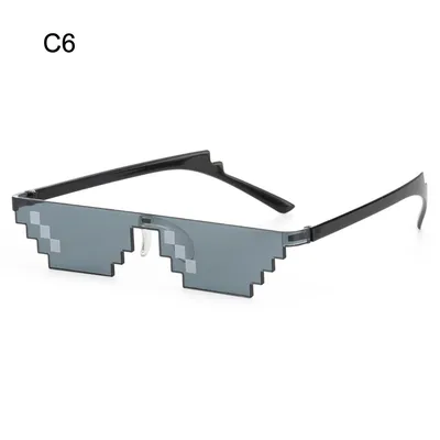 Пиксельные очки. Ретро-фанковые очки для смешного мема. Восьмибитные  пиктограммы, очки, видеоигры. Векторная иллюстрация Векторное изображение  ©Arelix 544756378