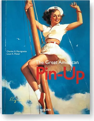 Vintage Stars and Stripes - Pin-Up Girl Metal Sign 12 x 18 Inches