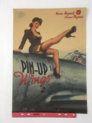 All Tied Up Vintage Pin-Up Canvas Artwork by Piddix | iCanvas