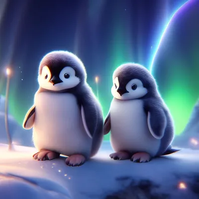Милые пингвины | Пикабу
