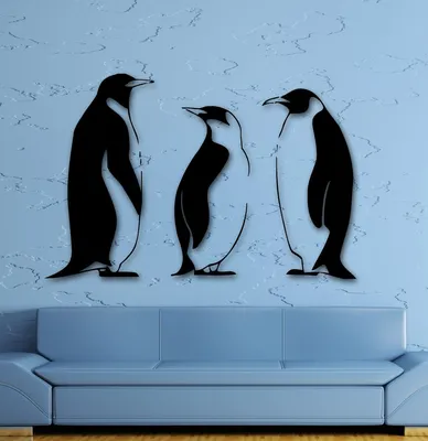 Милые маленькие пингвины пушистые» — создано в Шедевруме