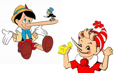 Пиноккио со сменным носом, 38 см, Италия - купить по выгодной цене |  Creative Market