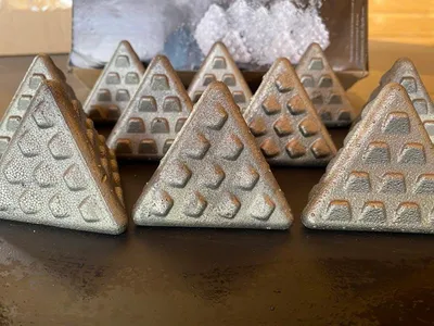Пирамидки из нержавеющей стали для печи Атмосфера купить в Москве