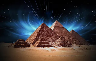 Фото Египет Пирамида город