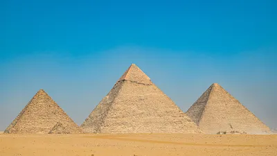Обои на рабочий стол Пирамида Хеопса, Египет / Egypt, обои для рабочего  стола, скачать обои, обои бесплатно