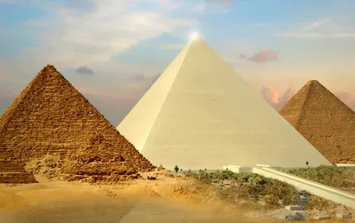 Фотообои Пирамиды на закате купить в интернет-магазине