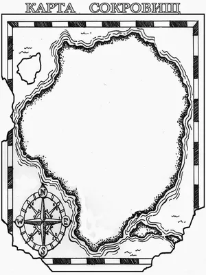 Пиратская карта сокровищ 210251812 векторные иллюстрации концепции