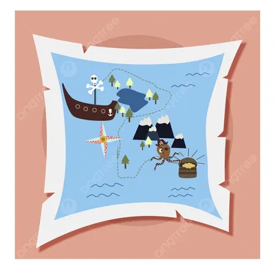 Карта Сокровищ Сокровище - Бесплатная векторная графика на Pixabay - Pixabay