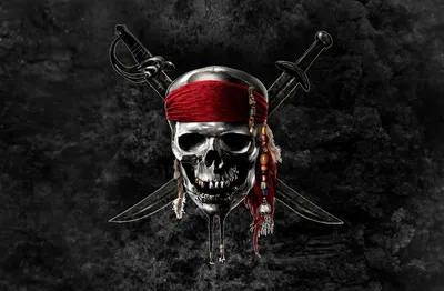 Веселый пиратский череп Роджера Векторное изображение ©Noedelhap 68275549