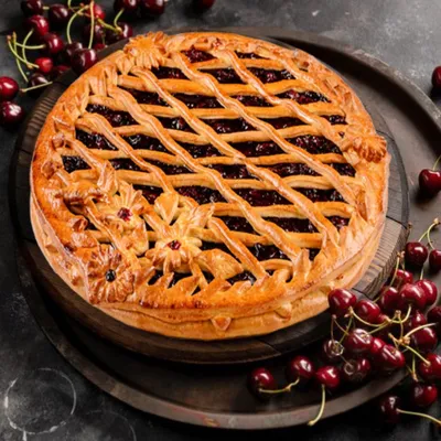 Пирог с ягодами и меренгой (безе) – Mary Bakery