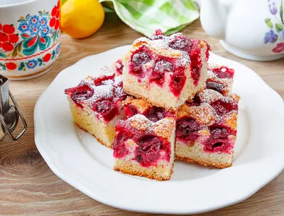 Подборка рецептов пирогов с летними ягодами и фруктами