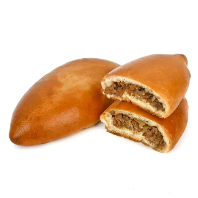 Пирожки с мясом 2 шт купить с доставкой на дом по цене 185 рублей в  интернет-магазине