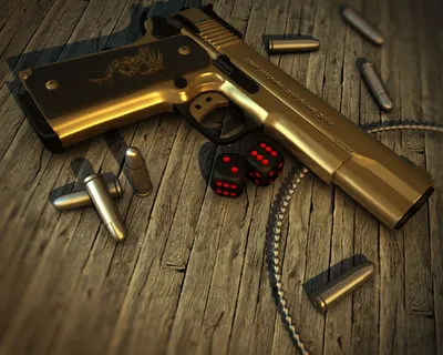 Игрушечный пистолет Airsoft Gun пневматический, с глушителем,  металлический, на пульках K-33A купить по низким ценам в интернет-магазине  Uzum (431765)