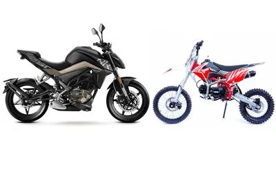 Питбайк vs мотоцикл: что лучше выбрать, в чем отличия? — ATVARMOR