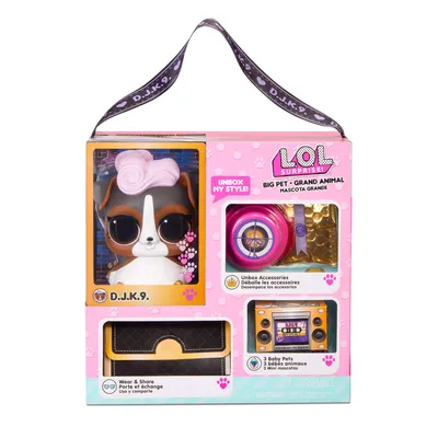 L.O.L. Surprise! Fuzzy Pets with Washable Fuzz Series 2