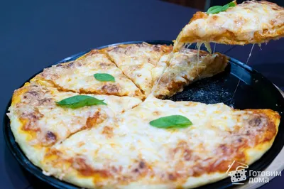 Картофельная пицца на сковороде рецепт – Авторская кухня: Паста и пицца.  «Еда»