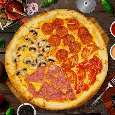 Пицца Luxe Fm (самые изысканные пиццы в одной) — ДОСТАВКА РИМСКОЙ ПИЦЦЫ В  ПЕТЕРБУРГЕ
