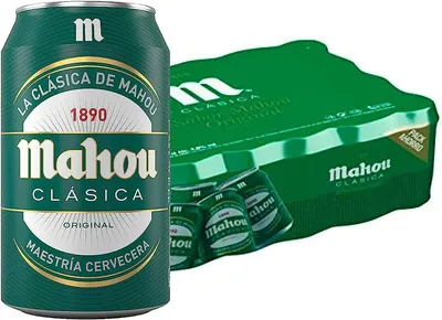 Чем отличается пиво Mahou в красной и зеленой банке?. Испания по-русски -  все о жизни в Испании